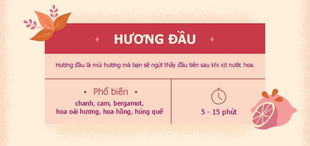 Các nốt hương đầu